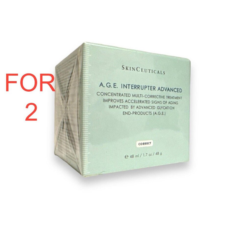 2PACK SkinCeuticals A.G.E. Interrupter Advanced-Multi-Corrective Treatment 48ml